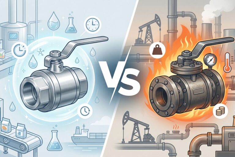 Paslanmaz Çelik ve Karbon Çelik Küresel Vanalar: Endüstriyel Tesisler İçin Nihai Malzeme Seçim Rehberi